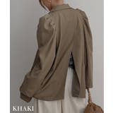 パワショルバックスリットジャケットRashik アウター 大人カジュアル | BUYSENSE | 詳細画像5 