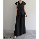 フレンチスリーブベストセットアップ Rashik セットアップ | BUYSENSE | 詳細画像11