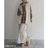 起毛チェックフードビッグシャツRashik シャツ 大人カジュアル | BUYSENSE | 詳細画像5