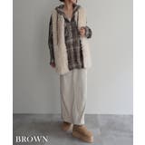 起毛チェックフードビッグシャツRashik シャツ 大人カジュアル | BUYSENSE | 詳細画像6