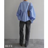 ノーカラーペプラムブラウスRashik シャツ 大人カジュアル | BUYSENSE | 詳細画像12 