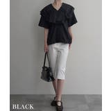 ビッグカラーケープブラウスRashik シャツ 大人カジュアル | BUYSENSE | 詳細画像11