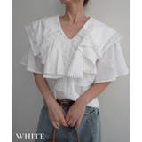 ビッグカラーケープブラウスRashik シャツ 大人カジュアル | BUYSENSE | 詳細画像4