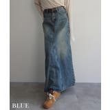 AラインフレアデニムスカートRashik スカート 大人カジュアル | BUYSENSE | 詳細画像5