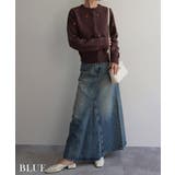 AラインフレアデニムスカートRashik スカート 大人カジュアル | BUYSENSE | 詳細画像6