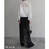 シースルードットロングスカートRashik スカート 大人カジュアル | BUYSENSE | 詳細画像11 