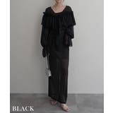 シースルードットロングスカートRashik スカート 大人カジュアル | BUYSENSE | 詳細画像15 