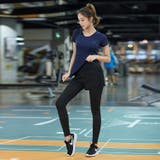 ネイビー×ブラック | ヨガウェア スポーツウェア マルチセットアップD MILANDA | BUYSENSE