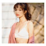 ホワイト | リラックスリブキャミソール | BUYSENSE