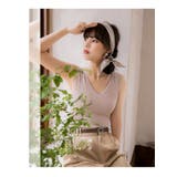 タンクトップ レディース インナーウェア 下着 やわらかリブタンクトップ | BUYSENSE | 詳細画像14
