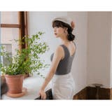 タンクトップ レディース インナーウェア 下着 やわらかリブタンクトップ | BUYSENSE | 詳細画像8