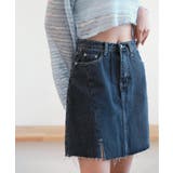 カットスリットポイントデニムスカート | by muni:r | 詳細画像11 