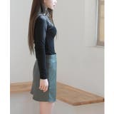 ユニークバックポイントツイストTシャツ | by muni:r | 詳細画像3