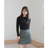 ユニークバックポイントツイストTシャツ | by muni:r | 詳細画像6