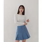 ユニークバックポイントツイストTシャツ | by muni:r | 詳細画像7