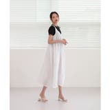 肩のねじれポイントビスチェコットンワンピース | by muni:r | 詳細画像11 