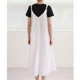 肩のねじれポイントビスチェコットンワンピース | by muni:r | 詳細画像15 