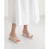 肩のねじれポイントビスチェコットンワンピース | by muni:r | 詳細画像18 