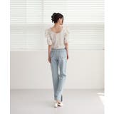 フラワープリントパフブラウス | by muni:r | 詳細画像10 