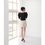 フラワープリントパフブラウス | by muni:r | 詳細画像7 