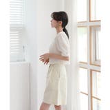 クロップ スクエアネック ブラウス | by muni:r | 詳細画像2 