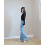 配色ストラップカーディガン+キャミソールセット | by muni:r | 詳細画像11