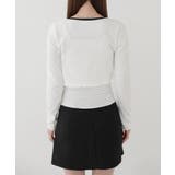 配色ストラップカーディガン+キャミソールセット | by muni:r | 詳細画像21