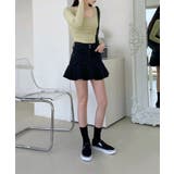 スリムスクエアリブTシャツ | by muni:r | 詳細画像41