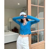 ユニークスリットポイント 長袖カーディガン | by muni:r | 詳細画像47 