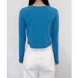 ユニークスリットポイント 長袖カーディガン | by muni:r | 詳細画像63 