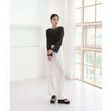 ムニールハイネック アイテム 新しいデザインのシースルー ブラウス | by muni:r | 詳細画像14 