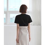 デイリームード ベーシック 半袖クロップTシャツ/ショート丈カットソー | by muni:r | 詳細画像22