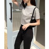 デイリームード ベーシック 半袖クロップTシャツ/ショート丈カットソー | by muni:r | 詳細画像30