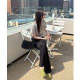 デイリームード ベーシック 半袖クロップTシャツ/ショート丈カットソー | by muni:r | 詳細画像43