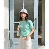 デイリームード ベーシック 半袖クロップTシャツ/ショート丈カットソー | by muni:r | 詳細画像80
