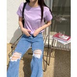 デイリームード ベーシック 半袖クロップTシャツ/ショート丈カットソー | by muni:r | 詳細画像85