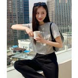グレー | デイリームード ベーシック 半袖クロップTシャツ/ショート丈カットソー | by muni:r