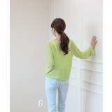 ムニールハイネック アイテム 新しいデザインのシースルー ブラウス | by muni:r | 詳細画像30 