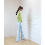 ムニールハイネック アイテム 新しいデザインのシースルー ブラウス | by muni:r | 詳細画像33 