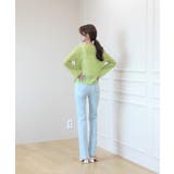 ムニールハイネック アイテム 新しいデザインのシースルー ブラウス | by muni:r | 詳細画像34 