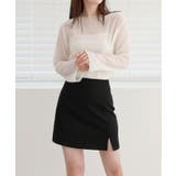 ムニールハイネック アイテム 新しいデザインのシースルー ブラウス | by muni:r | 詳細画像3 