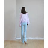 ムニールハイネック アイテム 新しいデザインのシースルー ブラウス | by muni:r | 詳細画像50 