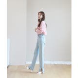 ムニールハイネック アイテム 新しいデザインのシースルー ブラウス | by muni:r | 詳細画像53 