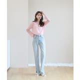 ムニールハイネック アイテム 新しいデザインのシースルー ブラウス | by muni:r | 詳細画像56 