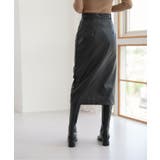 Hライン フロントスリット スカート | by muni:r | 詳細画像15