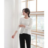 デイリー 斜め ボタン 肩 スリット ニット | by muni:r | 詳細画像10