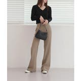 ベーシック リブ ダブル ボタンカーディガン | by muni:r | 詳細画像14 