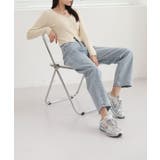 ベーシック リブ ダブル ボタンカーディガン | by muni:r | 詳細画像19 