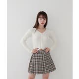 ベーシック リブ ダブル ボタンカーディガン | by muni:r | 詳細画像3 