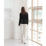 ウェーブ チュール 長袖 ニット | by muni:r | 詳細画像13